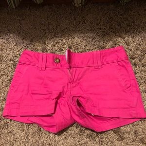 Pink Red Camel shorts